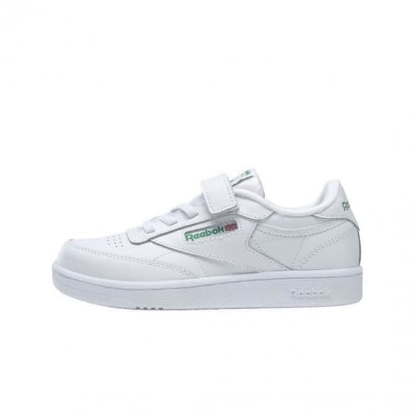 Barnskor - Reebok - CLUB C Cadet - Ovandel i läder - Textilfoder - Gummisulor