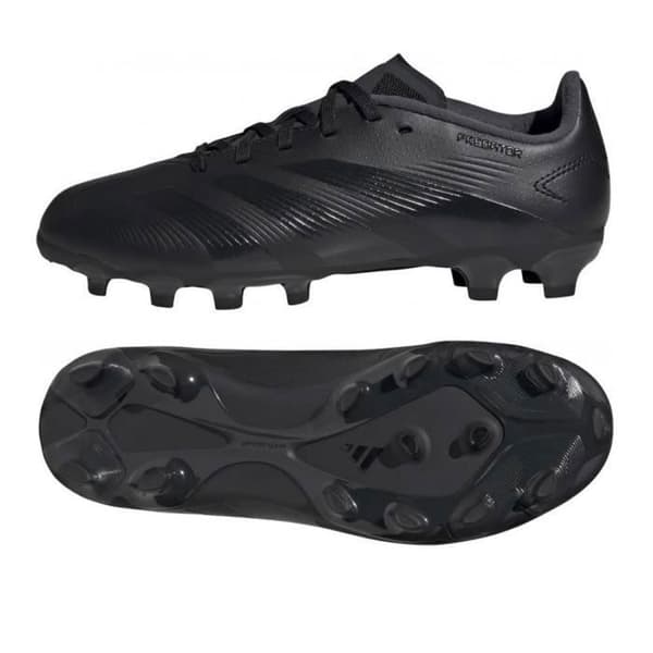 Sko - Adidas - Predator League L Jr - Svart - Inomhus - Andningsbar