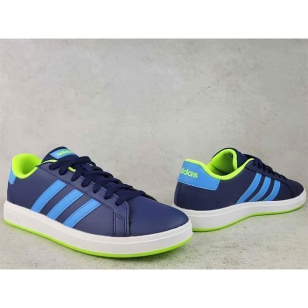Sko - Adidas - Grand Court 2.0 - Blå - Barn - Multisport