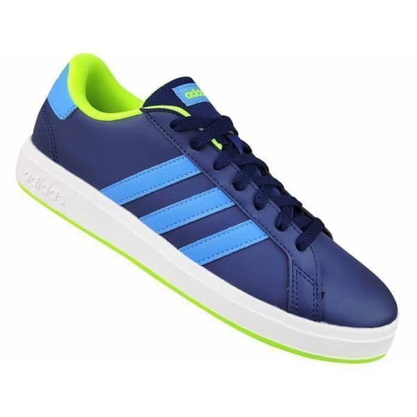 Sko - Adidas - Grand Court 2.0 - Blå - Barn - Multisport