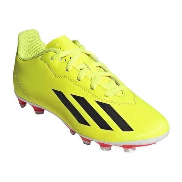 Fotbollsskor - Adidas - X Crazyfast Club Fxg - Gul - Moulded - Ventilerande