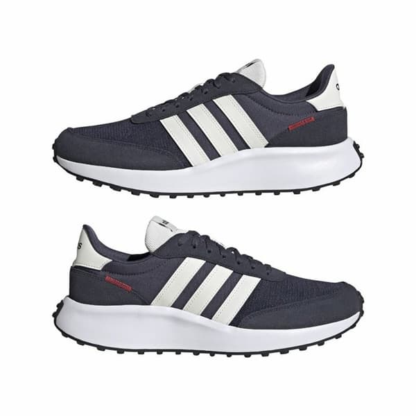 Löparskor, Vuxna Adidas Run 70s Lifestyle Blå Svart - 40 2/3