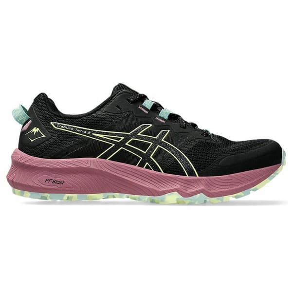 Naisten polkujuoksukengät Asics Trabuco Terra 2 Musta - 40.5