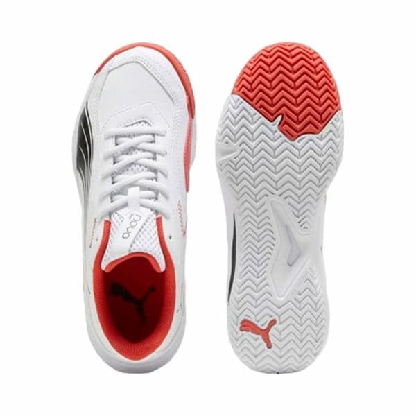 Sports Shoes for Kids Puma NOVA mash White Black
