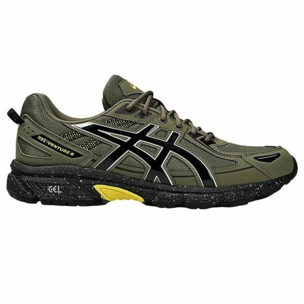 Lenkkarit Asics Gel-Venture 6 Musta Oliivi Unisex - 43.5