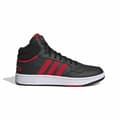 Pikkukuva 1 / 8: Miesten rennot kävelykengät Adidas Hoops 3.0 Mid Musta - 42 2/3