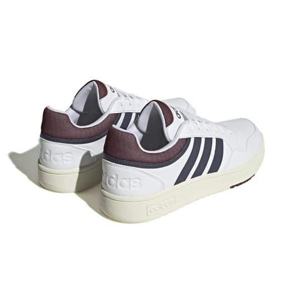 Miesten rennot kävelykengät Adidas Hoops 3.0 Low Classic Vintage Valkoinen - 42