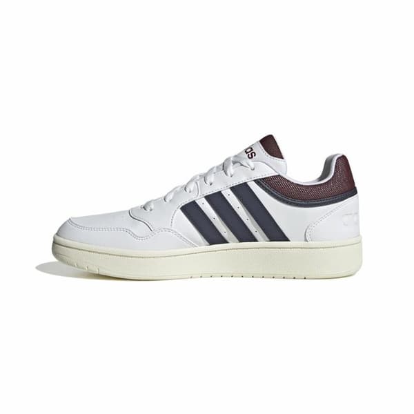 Miesten rennot kävelykengät Adidas Hoops 3.0 Low Classic Vintage Valkoinen - 42