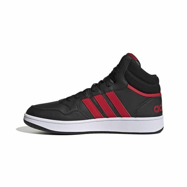 Miesten rennot kävelykengät Adidas Hoops 3.0 Mid Musta - 42 2/3