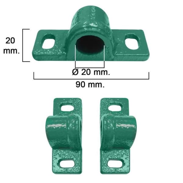 Cojinete Carretilla Obra Verde Metálic