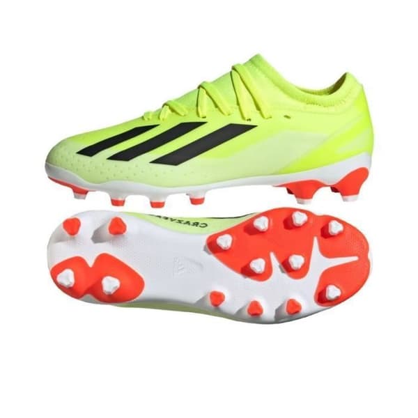 Fotbollsskor - ADIDAS - X Crazyfast League Ll Mg Jr - Gul - Moulded studs - Barn
