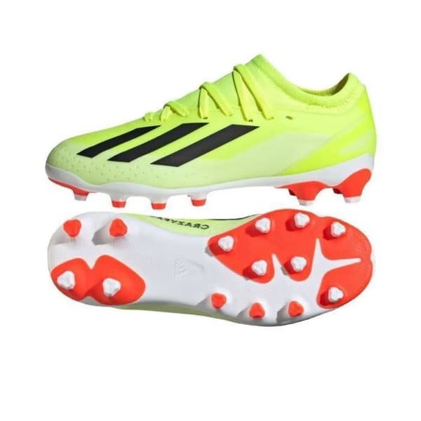 Fotbollsskor - ADIDAS - X Crazyfast League Ll Mg Jr - Gul - Moulded studs - Barn