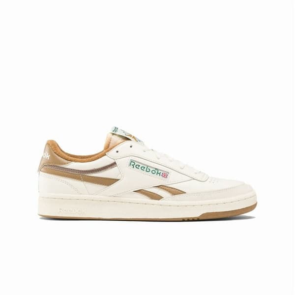 Sportskor Casual Herr Reebok Club C Revenge Vinta Vit Ljusbrun - 42