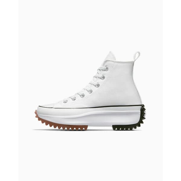 Kvinde Casual Sneakers Converse STAR HIKE CANVAS PLATAFORM 166799C Hvid - 39
