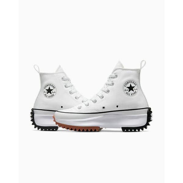 Kvinde Casual Sneakers Converse STAR HIKE CANVAS PLATAFORM 166799C Hvid - 39