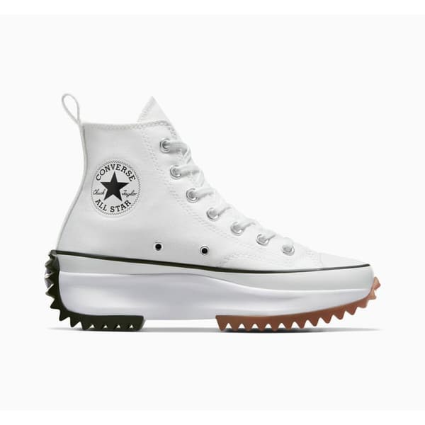 Kvinde Casual Sneakers Converse STAR HIKE CANVAS PLATAFORM 166799C Hvid - 39