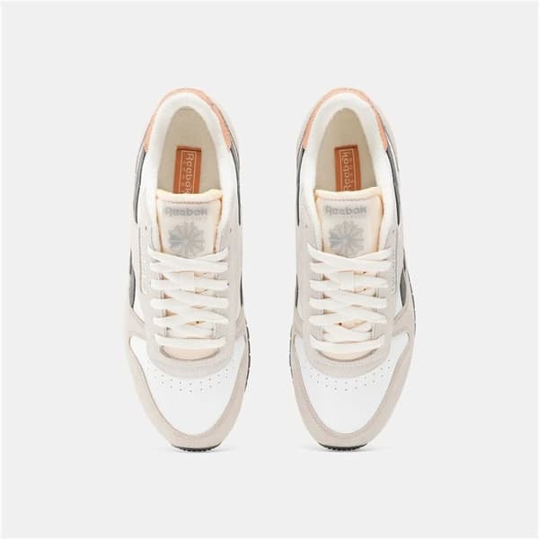 Sportskor Casual Herr Reebok Classic Leather Vit - 37.5