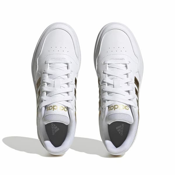 Sportssneakers til damer Adidas Hoops 3.0 Hvid - 42
