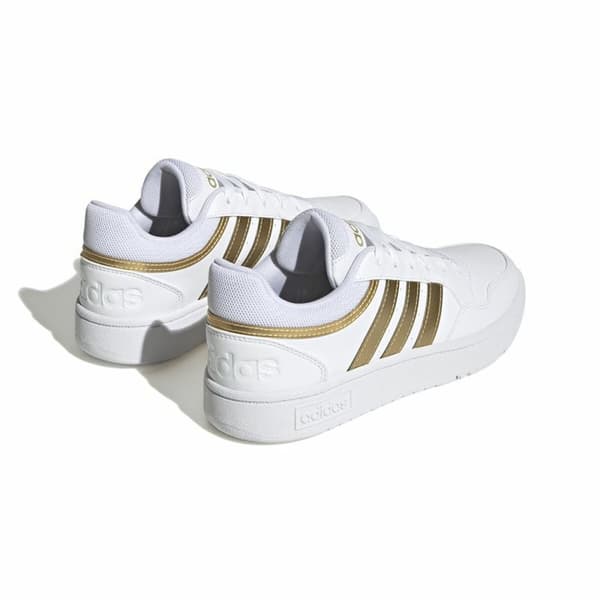 Sportssneakers til damer Adidas Hoops 3.0 Hvid - 42