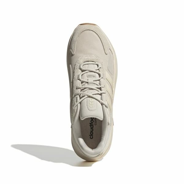 Miesten rennot kävelykengät Adidas Ozelle Cloudfoam Beige - 42