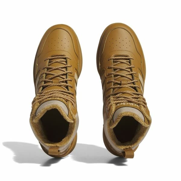 Joggesko til Menn Adidas Hoops 3.0 Mid Wtr Gyllen - 40 2/3