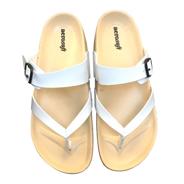 Sandaler Aerosoft Soft Unisex - vit eller svart