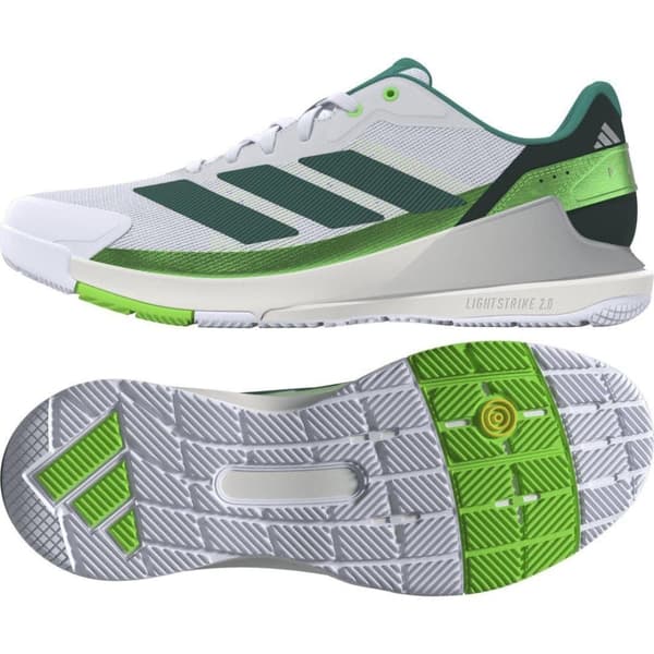 Adidas Crazyquick LS Padel White/Lime 2025/2026