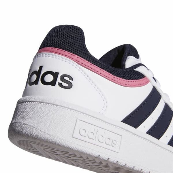 Naisten vapaa-ajan lenkkarit Adidas Hoops 3.0 Low Classic Valkoinen - 37 1/3