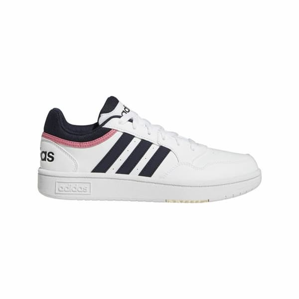Naisten vapaa-ajan lenkkarit Adidas Hoops 3.0 Low Classic Valkoinen - 37 1/3