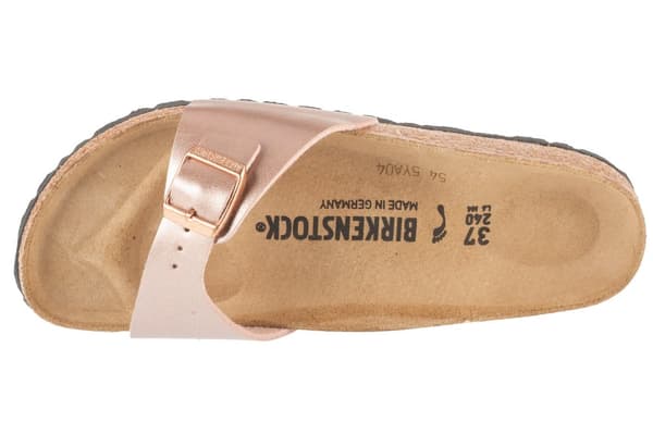 Birkenstock Madrid BF 1023927, Kvinde, Slides, guld