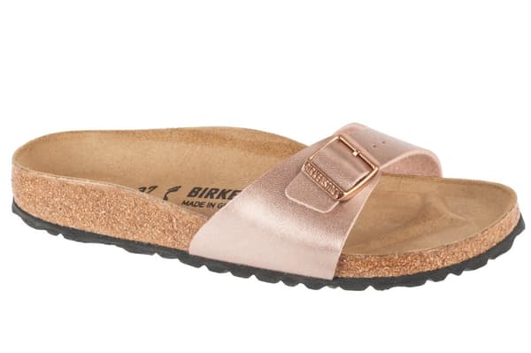 Birkenstock Madrid BF 1023927, Kvinde, Slides, guld