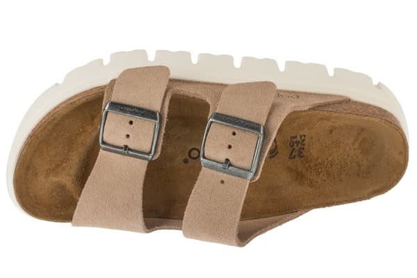 Birkenstock Arizona Papillio Chunky LEVE 1024950, Kvinde, Slides, beige