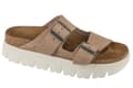 Miniatyrbillede 1 af 4: Birkenstock Arizona Papillio Chunky LEVE 1024950, Kvinde, Slides, beige