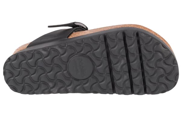 Birkenstock Papillio Gizeh Platform Vegan 1027367, Kvinde, Klipklapper, sort