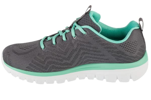 Skechers Graceful - Get Connected 12615W-CCGR, Kvinde, Sneakers, grå