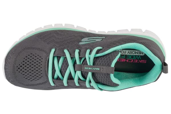 Skechers Graceful - Get Connected 12615W-CCGR, Kvinde, Sneakers, grå