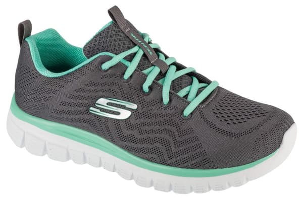Skechers Graceful - Get Connected 12615W-CCGR, Kvinde, Sneakers, grå