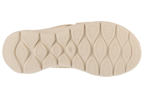 Skechers Go Walk Flex Sandal - Elation 141425-NAT, Kvinde, Slides, beige