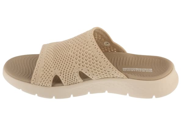 Skechers Go Walk Flex Sandal - Elation 141425-NAT, Kvinde, Slides, beige