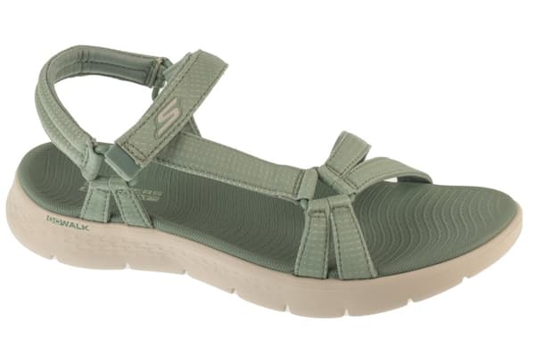 Skechers Go Walk Flex Sandal - Sublime 141451-SAGE, Kvinna, Sandaler, grön Green 40