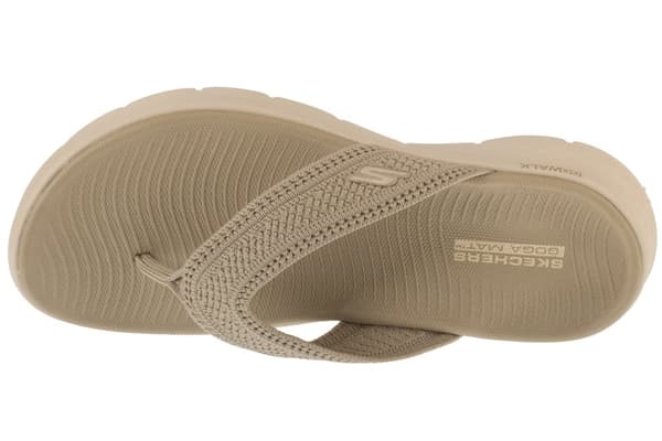 Skechers Go Walk Flex Sandal - Holly 141459-TPE, Kvinna, Flip flops, beige