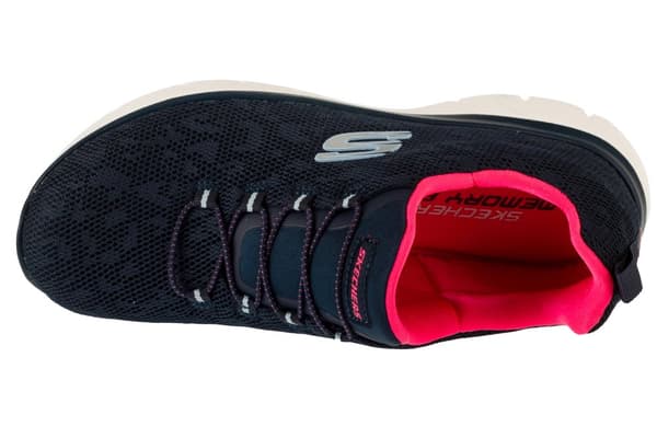 Skechers Summits - Leopard Spot 149037-NVHP, Kvinde, Sneakers, marine blå