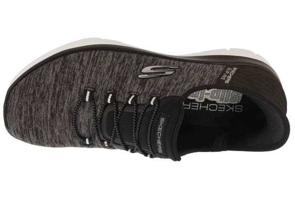 Skechers Summits - Dazzling Haze 149937-BKW, Kvinde, Sneakers, sort