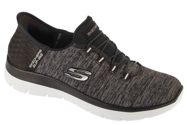 Skechers Summits - Dazzling Haze 149937-BKW, Kvinde, Sneakers, sort
