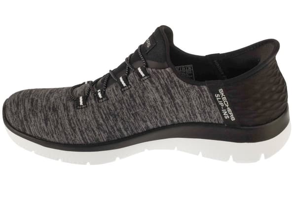 Skechers Summits - Dazzling Haze 149937-BKW, Kvinde, Sneakers, sort