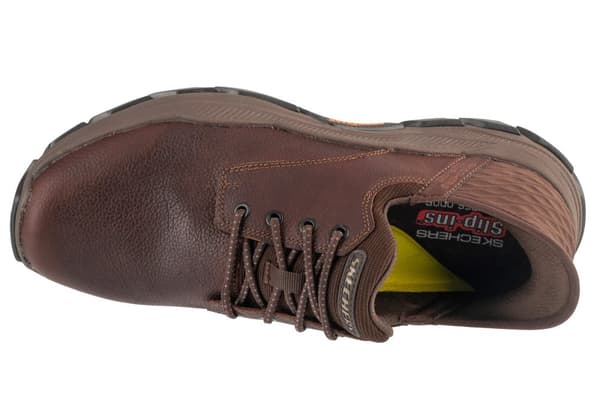 Skechers Slip-Ins: Respected - Garrett 205201-RDBR, Mand, Sneakers, brun