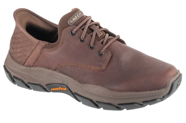 Skechers Slip-Ins: Respected - Garrett 205201-RDBR, Mand, Sneakers, brun