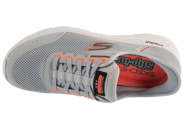 Skechers Slip-Ins: Go Walk Flex - Waterproof 216330-GRY, Mand, Løbesko, grå