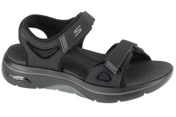 Skechers Go Walk Arch Fit 2.0 Sandal - Capistrano 229309-BBK, Mand, Sandaler, sort Black 42