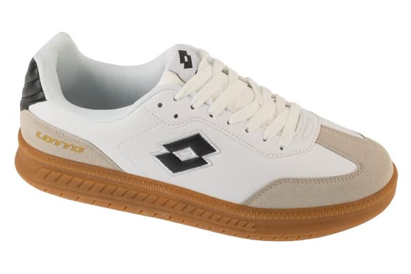 Lotto Makera 2401070U-1011, Unisex, Fotbollstränare inomhus, vit White 46